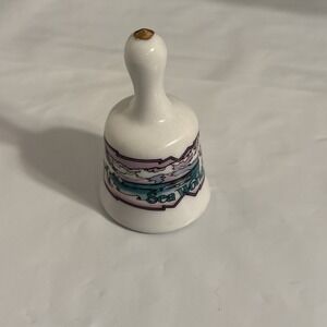 Wild Arctic Sea World Polar Bear Dinner Collectible Bell Used Souvenir